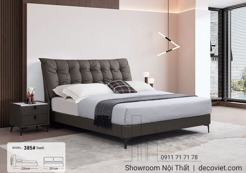 Giường Ngủ Bọc Da Nhập Khẩu 149T