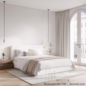 Giường Ngủ Bọc Nệm 84T