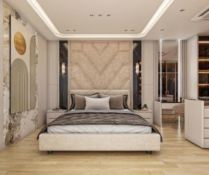 Giường Ngủ Bọc Vải Cao Cấp 135T