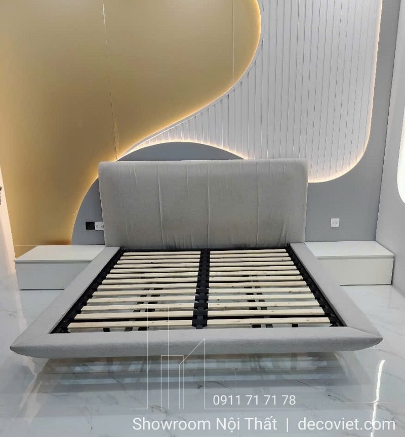 Giường Ngủ Bọc Vải Hiện Đại 145T