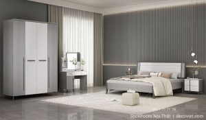 Giường Ngủ Gỗ Cao Cấp 174T