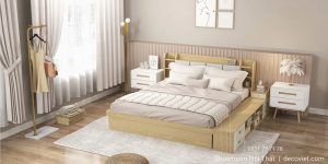 Giường Ngủ Gỗ Công Nghiệp 126T