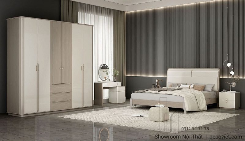 Giường Ngủ Gỗ Nhập Khẩu 164T