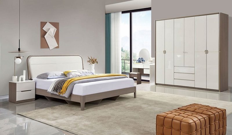 Giường Ngủ Gỗ Nhập Khẩu 169T
