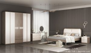 Giường Ngủ Gỗ Nhập Khẩu 185T