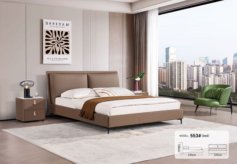 Giường Ngủ Hiện Đại Bọc Da 152T