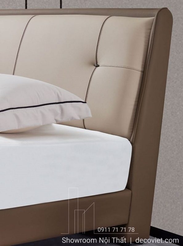 Giường Ngủ Nhập Khẩu Bọc Da 153T
