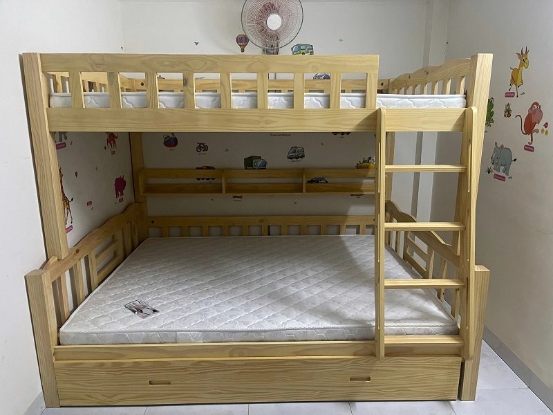 Giường Tầng Cho Bé 447T