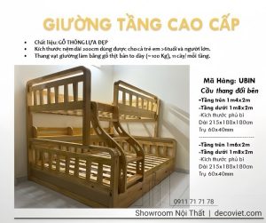 Giường Tầng Người Lớn 1m8 442T