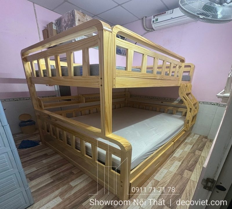 Giường Tầng Người Lớn 1m8 442T