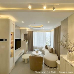 Hoàn Thiện Nội Thất Chung Cư 2 Phòng Ngủ 74m2 Hiện Đại