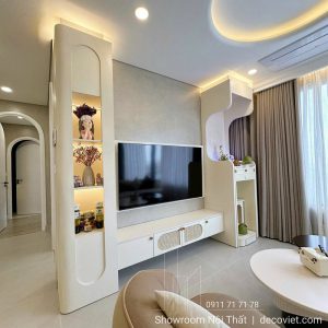 Hoàn Thiện Nội Thất Chung Cư 2 Phòng Ngủ 74m2 Hiện Đại