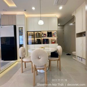 Hoàn Thiện Nội Thất Chung Cư 2 Phòng Ngủ 74m2 Hiện Đại