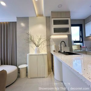 Hoàn Thiện Nội Thất Chung Cư 2 Phòng Ngủ 74m2 Hiện Đại