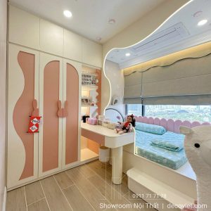 Hoàn Thiện Nội Thất Chung Cư 2 Phòng Ngủ 74m2 Hiện Đại
