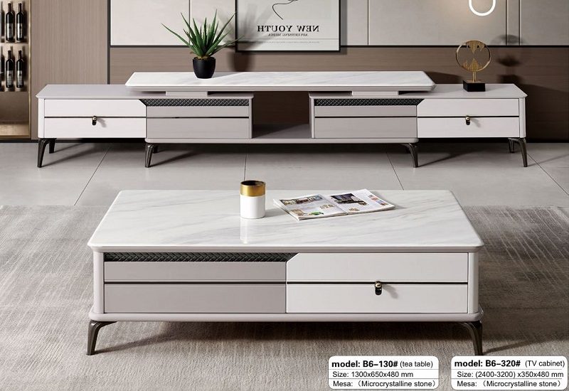 Mẫu Bàn Trà Mặt Đá Đẹp 94T