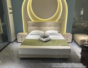 Mẫu Giường Bọc Da Giá Rẻ 191T
