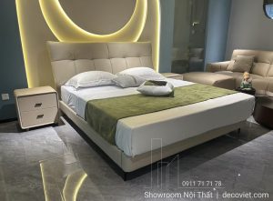 Mẫu Giường Bọc Da Giá Rẻ 191T