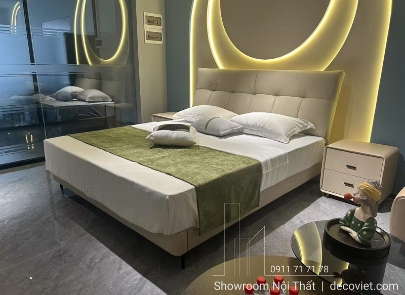 Mẫu Giường Bọc Da Giá Rẻ 191T