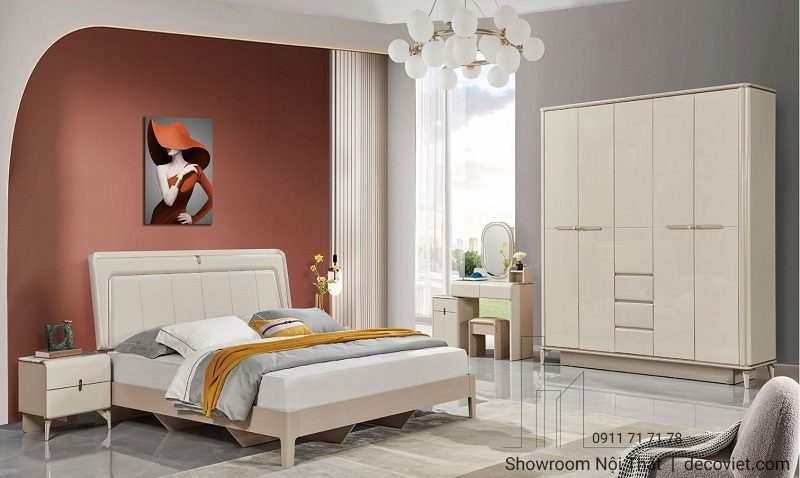 Mẫu Giường Gỗ Nhập Khẩu 183T