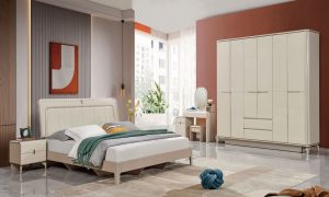 Mẫu Giường Gỗ Nhập Khẩu 183T