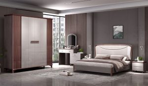 Mẫu Giường Ngủ Gỗ Hiện Đại 180T