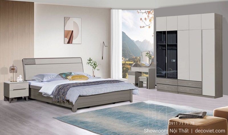 Mẫu Giường Ngủ Nhập Khẩu 160T