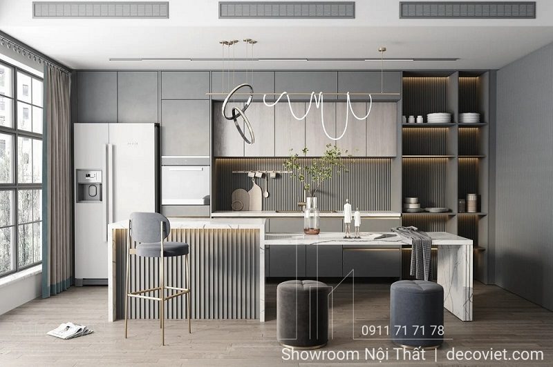 Mẫu Tủ Bếp Đẹp 1103T