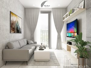 Phối Cảnh 3D Nội Thất Căn Hộ Carillon 7 Quận Tân Phú