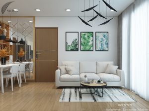 Phối Cảnh 3D Nội Thất Căn Hộ Chung Cư Eco Green Quận 7