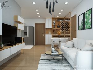 Phối Cảnh 3D Nội Thất Căn Hộ Chung Cư Eco Green Quận 7