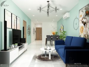 Phối Cảnh 3D Nội Thất Căn Hộ Hà Đô Centrosa Garden