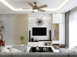 Phối Cảnh 3D Nội Thất Nhà Phố Bình Dương 3 Phòng Ngủ