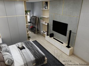 Phối Cảnh 3D Nội Thất Nhà Phố Bình Dương 3 Phòng Ngủ