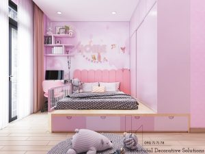 Phối Cảnh 3D Nội Thất Nhà Phố Bình Dương 3 Phòng Ngủ