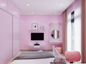 Phối Cảnh 3D Nội Thất Nhà Phố Bình Dương 3 Phòng Ngủ