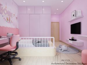 Phối Cảnh 3D Nội Thất Nhà Phố Bình Dương 3 Phòng Ngủ
