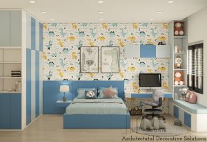 Phối Cảnh 3D Nội Thất Nhà Phố Bình Dương 3 Phòng Ngủ