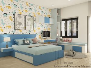 Phối Cảnh 3D Nội Thất Nhà Phố Bình Dương 3 Phòng Ngủ