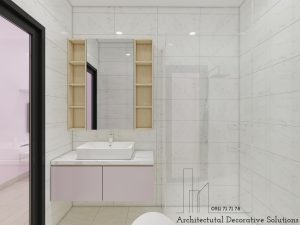 Phối Cảnh 3D Nội Thất Nhà Phố Bình Dương 3 Phòng Ngủ