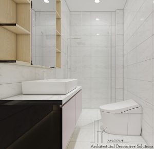 Phối Cảnh 3D Nội Thất Nhà Phố Bình Dương 3 Phòng Ngủ