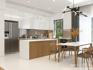 Phối Cảnh 3D Nội Thất Nhà Phố Palm Residence 2 PN