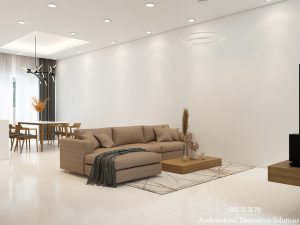 Phối Cảnh 3D Nội Thất Nhà Phố Palm Residence 2 PN