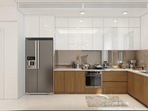 Phối Cảnh 3D Nội Thất Nhà Phố Palm Residence 2 PN