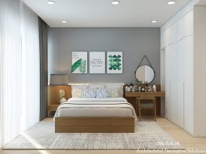 Phối Cảnh 3D Nội Thất Nhà Phố Palm Residence 2 PN