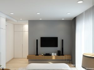 Phối Cảnh 3D Nội Thất Nhà Phố Palm Residence 2 PN