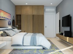 Phối Cảnh 3D Nội Thất Nhà Phố Palm Residence 2 PN