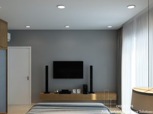 Phối Cảnh 3D Nội Thất Nhà Phố Palm Residence 2 PN