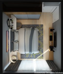 Phối Cảnh 3D Nội Thất Nhà Phố Palm Residence 2 PN