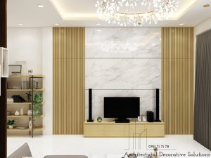 Phối Cảnh 3D Nội Thất Nhà Phố Quận 2 Cao Cấp